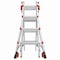 Little Giant Ladders Aluminum Articulated Ladder-Ratchet Levelers, 139 in, Aluminum, 300 lb Load Capacity 15417-801 - alternate 4