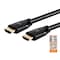 Monoprice High Speed HDMI Cable, Hdr, 3 ft., Black 15427 - alternate 3