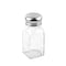 Tablecraft Sq Salt/Pepper Shaker W/SS Tops, 2OZ, PK12 154S&P-2 - alternate 4