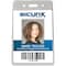Sicurix ID Badge Holder, Vertical, PK50 BAU 47820 - alternate 2
