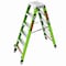 Little Giant Ladders Step Ladder, 5 Steps, 6 ft Overall Height, Green 15786-001 - alternate 1