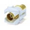 Monoprice Keystone Jack, Modular Bnc, White 6540 - alternate 3