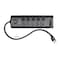 Monoprice Outlet Strip, Surge, 5-15R, 5-15P, 8 ft., Black 15875 - alternate 5
