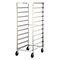 Lakeside Stainless Steel Standard Series Pan Rack - Holds (10) 18"x26" Trays 158 - alternate 1