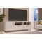 Manhattan Comfort Herald 53.15" TV Stand with 6 Shelves in White 159AMC6 - alternate 2