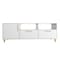 Manhattan Comfort Herald 53.15" TV Stand with 6 Shelves in White 159AMC6 - alternate 7