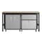 Manhattan Comfort Fortress 2.0 Mobile Garage Cabinet, Gray, Steel 15GMC - alternate 1