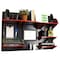 Wall Control Office Wall Organizer System Unit, Black/Red 15-IOFC-300-BR - alternate 1