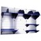Wall Control Office Wall Organizer System Unit, Galv/Blue 15-IOFC-300-GVBU - alternate 6
