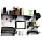 Wall Control Office Wall Organizer System Unit, White/Black 15-IOFC-300-WB - alternate 1