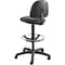Safco Chair with Footring, 25 in W 25" L 54" H, Vinyl Seat 3406BL - alternate 2
