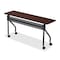 Iceberg OfficeWorks Mobile Training Table, Gray Top, Charcoal Frame, 18 in W x 72 in L 68068 - alternate 5