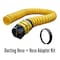 Xpower Ventilation Duct Hose for X-41ATR & X-42ATR, 16 in ID x 25 ft L, Polyester 16DH25 - alternate 5
