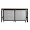 Manhattan Comfort Fortress 3.0 Mobile Garage Cabinet, Gray, Steel 16GMC - alternate 1