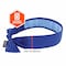 Ergodyne Chill-Its Evaporative Cooling Bandana Headband, Adjustable Tie Closure, PVA, Solid Blue 6700CT - alternate 4