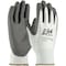 G-Tek Polykor Coated Gloves, Polyurethane, PolyKor, White/Gray, S (7) 1 PR 16-D622V/S - alternate 2