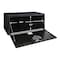Buyers Products Underbody Truck Box, 6.7 cu ft cap, Black, Single/Drop Door Lid, 36 in Overall W, 18 in Overall D 1702305 - alternate 5