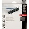 Velcro Brand Reclosable Fastener Shapes, Rubber Adhesive, 10 ft, 1 in W, Gray 91365 - alternate 3