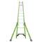 Little Giant Ladders 24 ft Fiberglass Extension Ladder, 375 lb Load Capacity 17224-186 - alternate 3