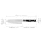 Zwilling J.A. Henckels Hollow Edge Santoku Knife, 7 17568-183 - alternate 2