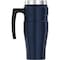 Thermos Stainless Steel Travel Mug, 16 oz., Midnight Blue, Hot 7 Hrs, Cold 18 Hrs SK1000MBTRI4 - alternate 2