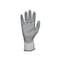 Tillman Coated Gloves, Nitrile, Palm, Not Rated Abrasion Level, White/Gray, M 1 PR 1761M - alternate 7