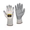 Tillman Coated Gloves, Nitrile, Palm, Not Rated Abrasion Level, White/Gray, M 1 PR 1761M - alternate 2