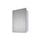 Ketcham 20" x 26" Deluxe Surface Mounted SS Framed Medicine Cabinet 176-SM