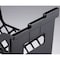 Officemate File Holder, Black, Plastic, 13 1/4 in W, 12 in L, 10 3/4 in H, 8.6" D, 1 Number of Compartments 26162 - alternate 5