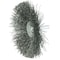 Weiler 4" Stem-Mounted Concave Crimped Wire Wheel .008" Steel Fill 1/4" Stem 17922 - alternate 1
