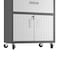 Manhattan Comfort Fortress 4.0 Mobile Garage Cabinet, Gray, Steel 17GMC - alternate 6