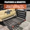 Curt Aluminum Hitch Cargo Carrier with Ramp 18112 - alternate 2