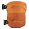 Ergodyne Brown Leather Knee Pads Wide Soft C, PR 230LTR - alternate 3
