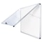 Mastervision Enclosed Magnetic Bulletin Board 38"W x 47"H VT380109150 - alternate 2