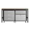 Manhattan Comfort Fortress 5.0 Mobile Garage Cabinet, Gray, Steel 18GMC - alternate 1
