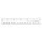 Westcott Rulers, 6"/15 cm Flexible Inch/Metric Ruler- Bulk Packed 18-BP - alternate 1