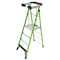 Little Giant Ladders 4 ft Fiberglass Platform Stepladder, 375 lb Capacity 19304 - alternate 4