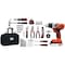 Black & Decker 20V MAX* Lithium Ion Drill/Driver + 68 Piece Project Kit LDX120PK - alternate 3