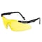 Smith & Wesson Magnum 3G Mini, Safety Glasses, Anti-Scratch, Amber Lens, Black Frame, Frameless 19828 - alternate 2