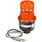 Federal Signal Warning Light, Amber, Steady Burn LED, 120V AC, Not Applicable FPM, 3 1/8 in Dia., (F) 1/2 in NPT LP3PL-120A - alternate 3
