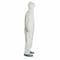 Dupont Tyvek 400 Hooded Disposable Coverall, Attached Skid-Resistant Boots, 3XL, White, PK25 TY122SWH3X002500 - alternate 3
