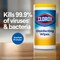 Clorox Disinfecting Wipes, Canister, Hard, Non Porous Surfaces, 35 Wipes, 7 in x 8 in, White, Lemon, 12 Pk 01594 - alternate 6