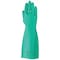 Ansell AlphaTec(R) Solvex Chemical Resistant Gloves, Nitrile, 15 in L, 22 mil, Green, 11, 1 PR 37-165 - alternate 3