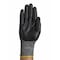 Ansell Hyflex, Foam Nitrile Coated Gloves, Palm Coverage, Black, Abrasion Level 3, M (8), 1 Pair 11-801 - alternate 8