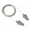 3M E-A-R Skull Screws, Reusable Corded Earplugs, Cone Shape, Silver, 32 dB NRR, Med, 120PK P1301 - alternate 3