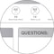 Ghent Patient Room Board, Steel, 36 in, 24 in, Aluminum Frame, White/Gray, Gloss GRPM311P-23 - alternate 3