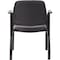 Boss Guest Chair, Black Seat, Black Back, 22" W 22" L 32-1/2" H, Fixed, Vinyl Seat B9591AM-BK - alternate 3