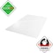 Floortex Chair Mat, Rectangular, Clear, 48"x79" FR1220019ER - alternate 9