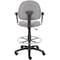 Boss Drafting Stool (B315-Gy) W/Footring And Adjustable Arms B1616-GY - alternate 6