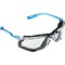 3M Virtua, Safety Glasses, Anti-Fog, Clear Lens, Blue Frame 118720000020 - alternate 2
